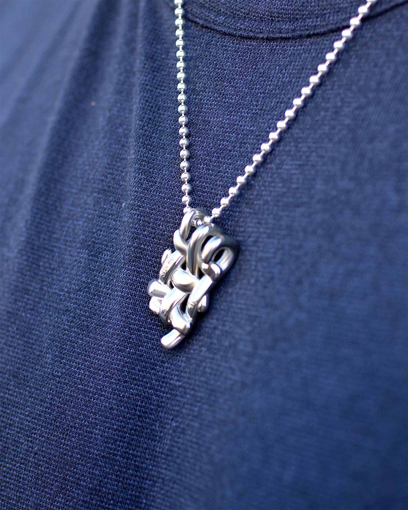 Chubby Waffle Necklace Small