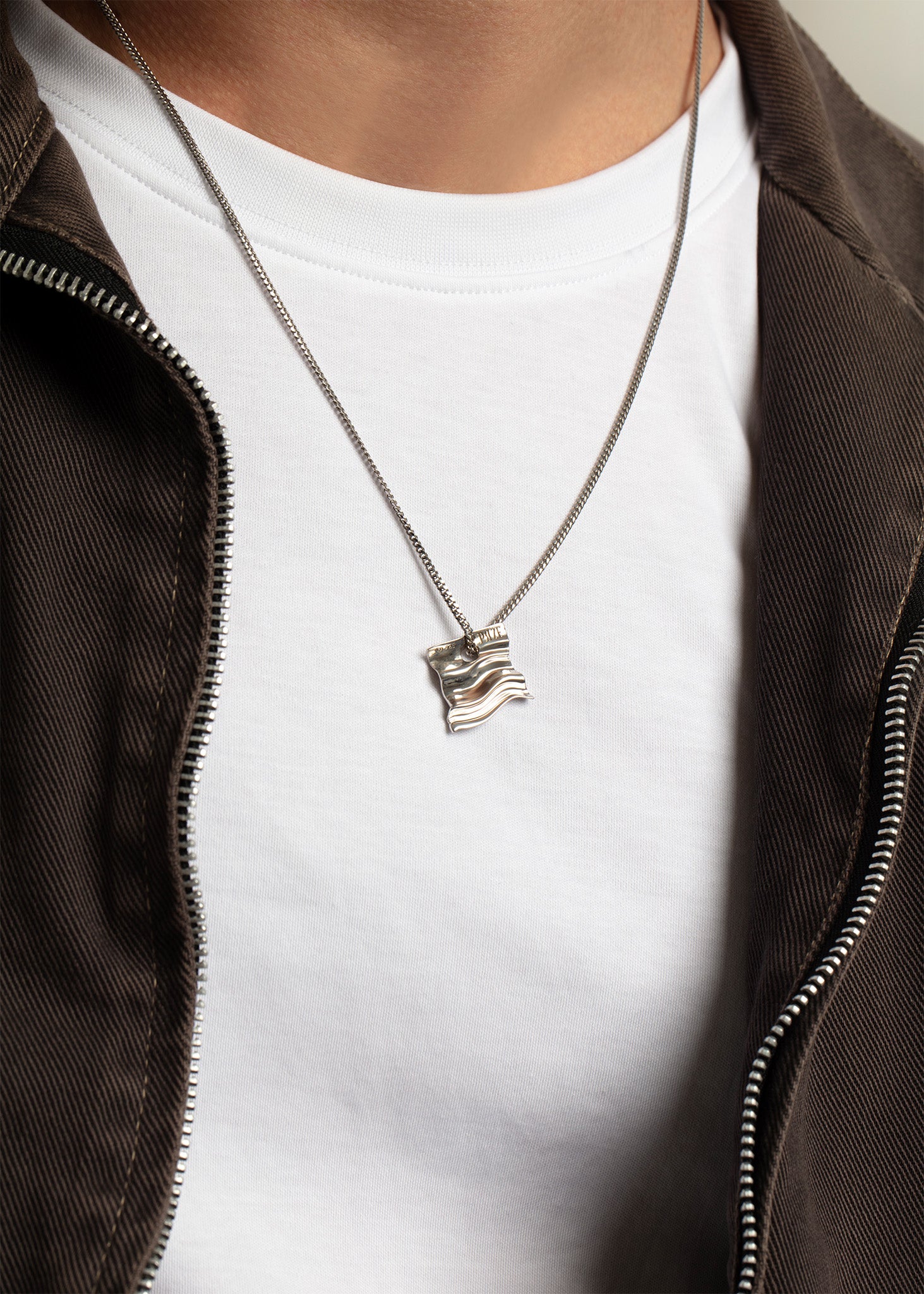 Keeping Tabs Necklace Small